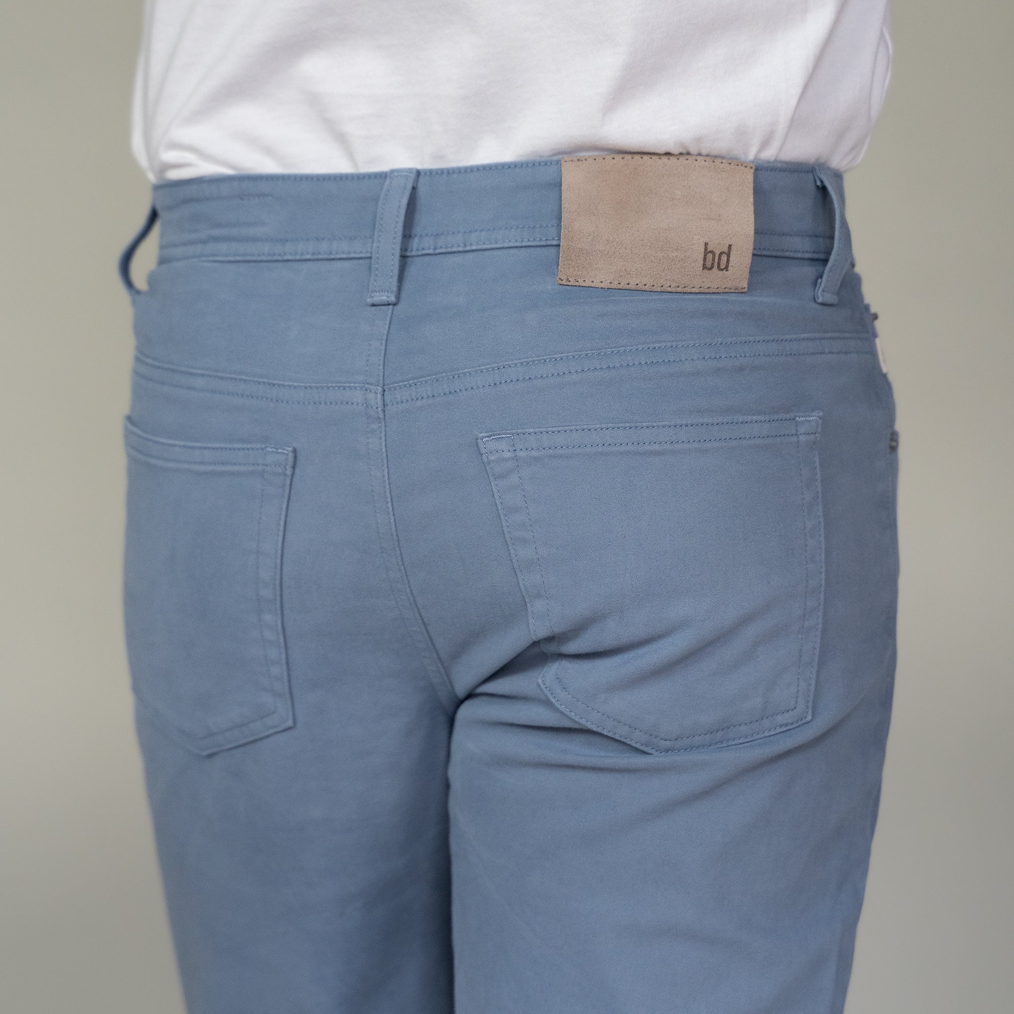 Italian 5-Pocket Pants - Slate