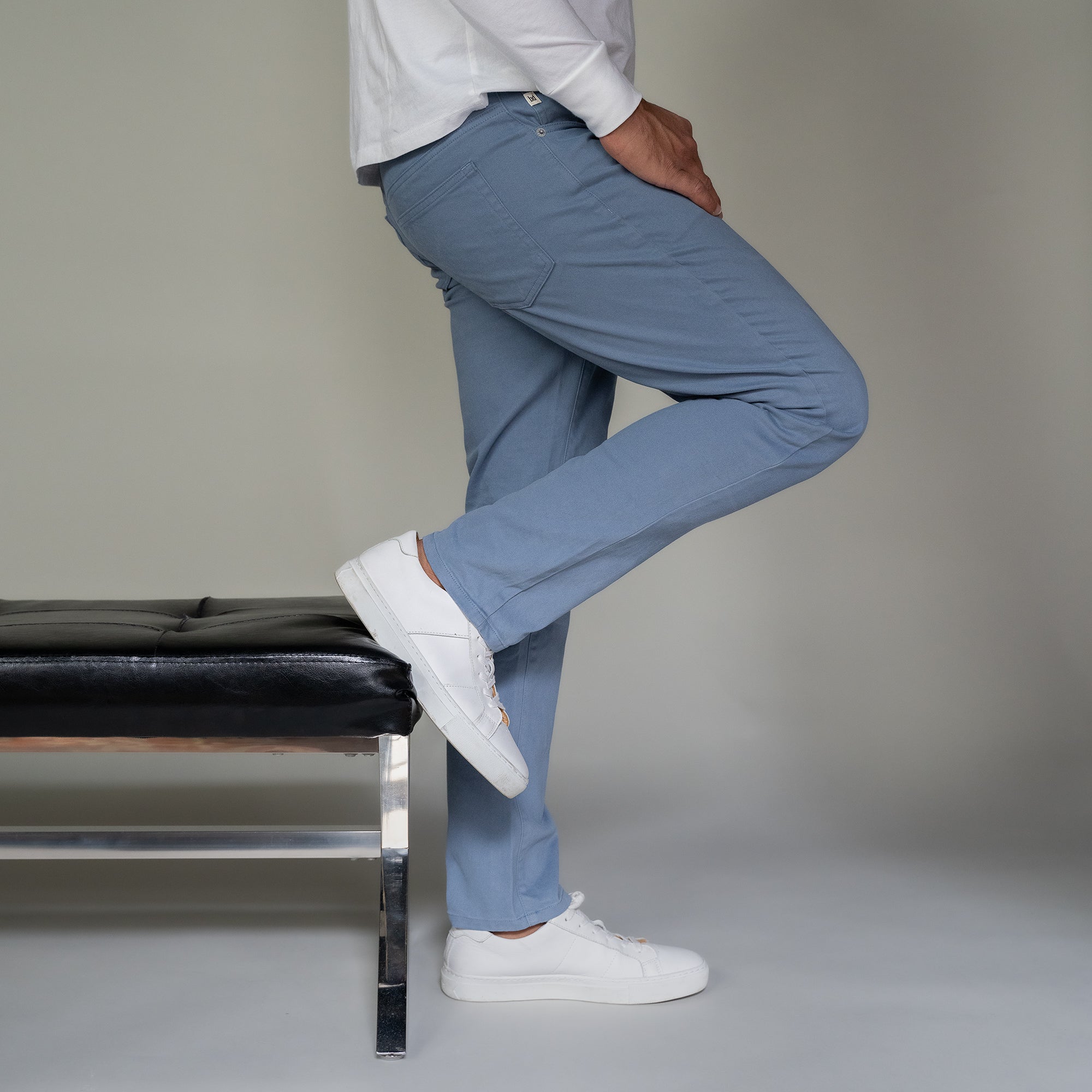 Italian 5-Pocket Pants - Slate
