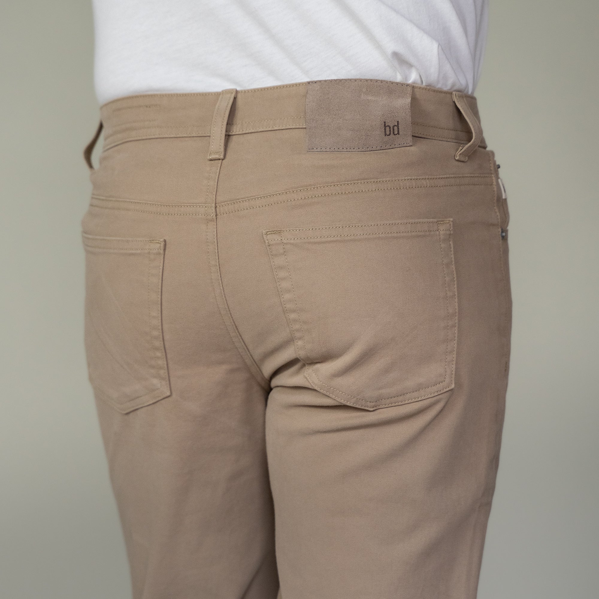 Italian 5-Pocket Pants - Khaki