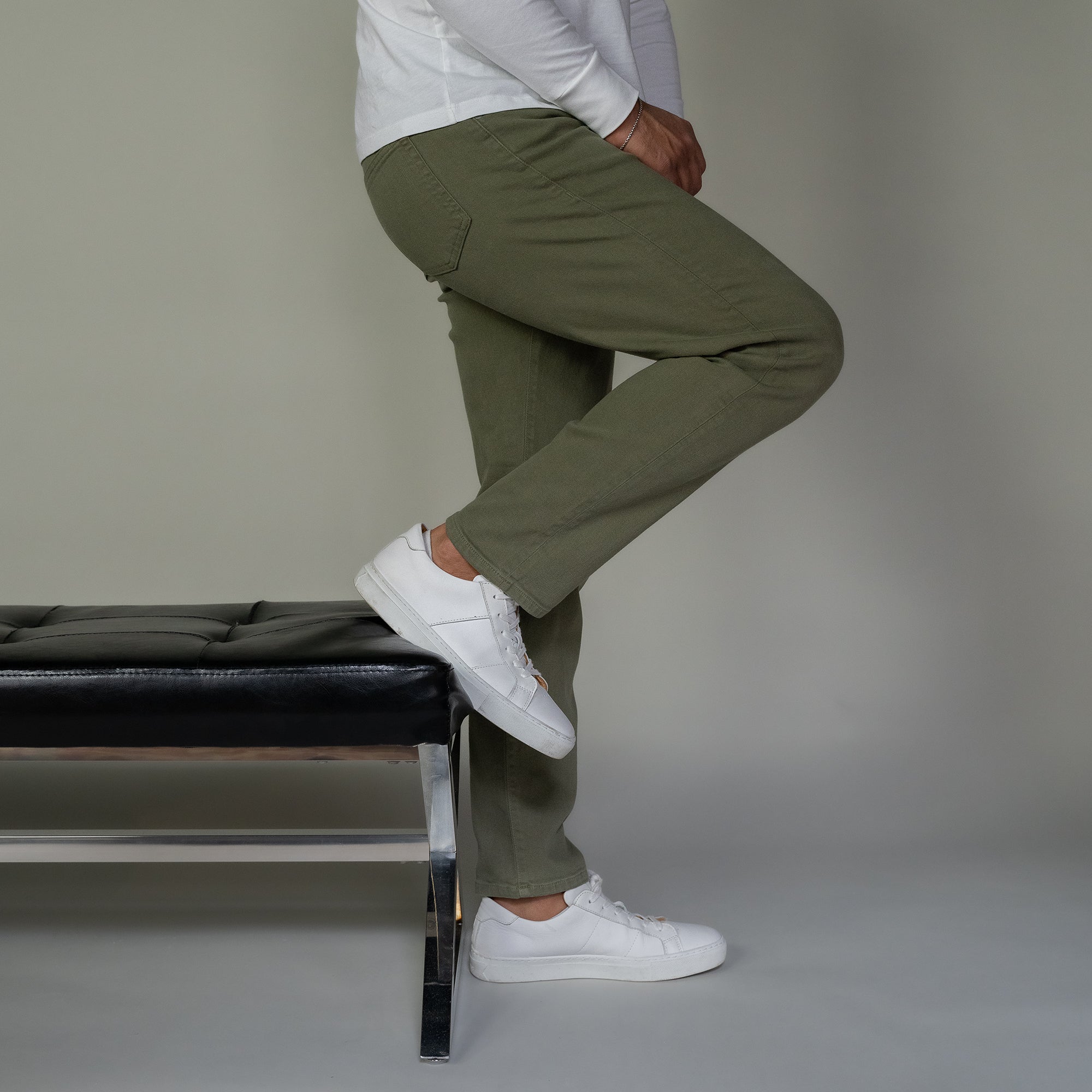 Travel Jeans Standard Fit - Olive