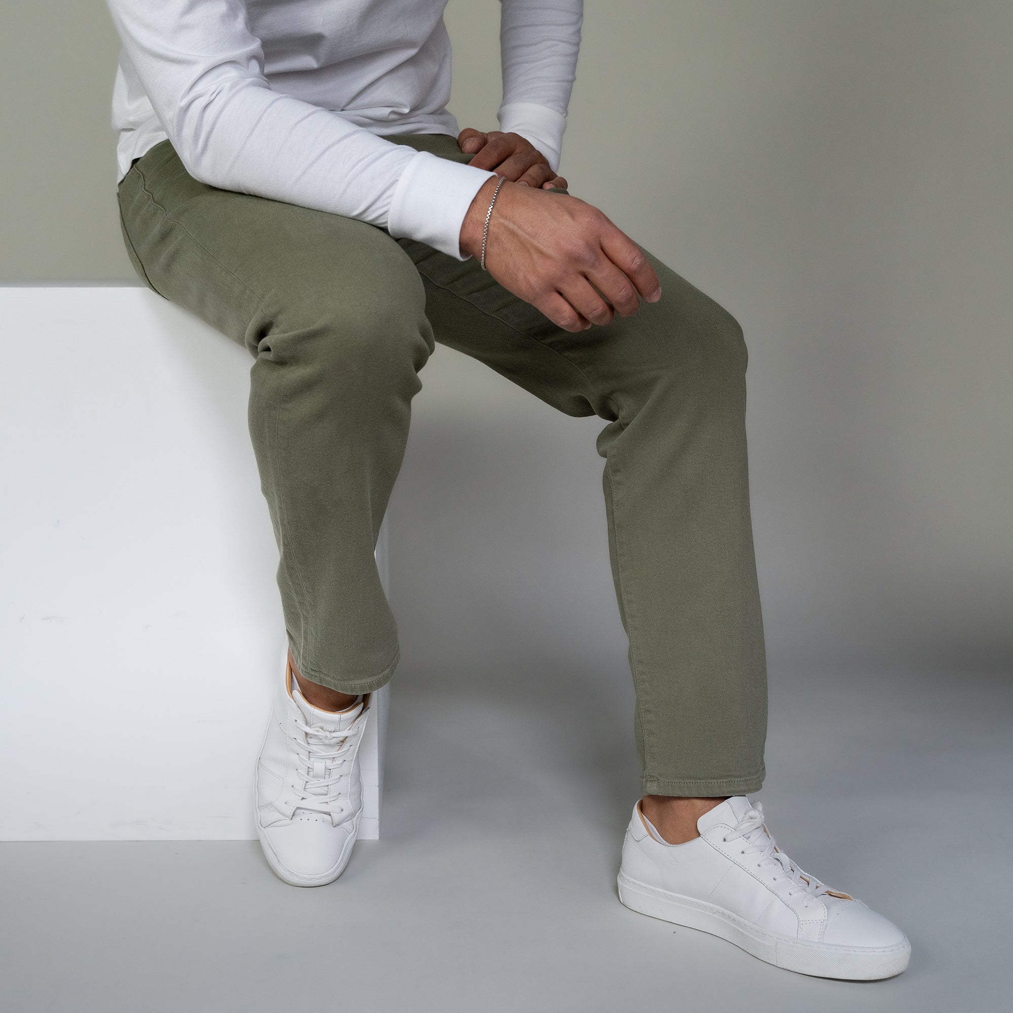 Travel Jeans Slim Fit - Olive