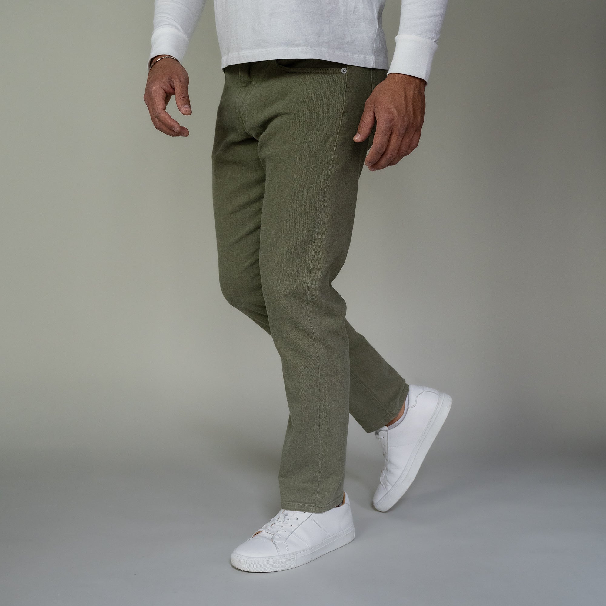 Travel Jeans Standard Fit - Olive