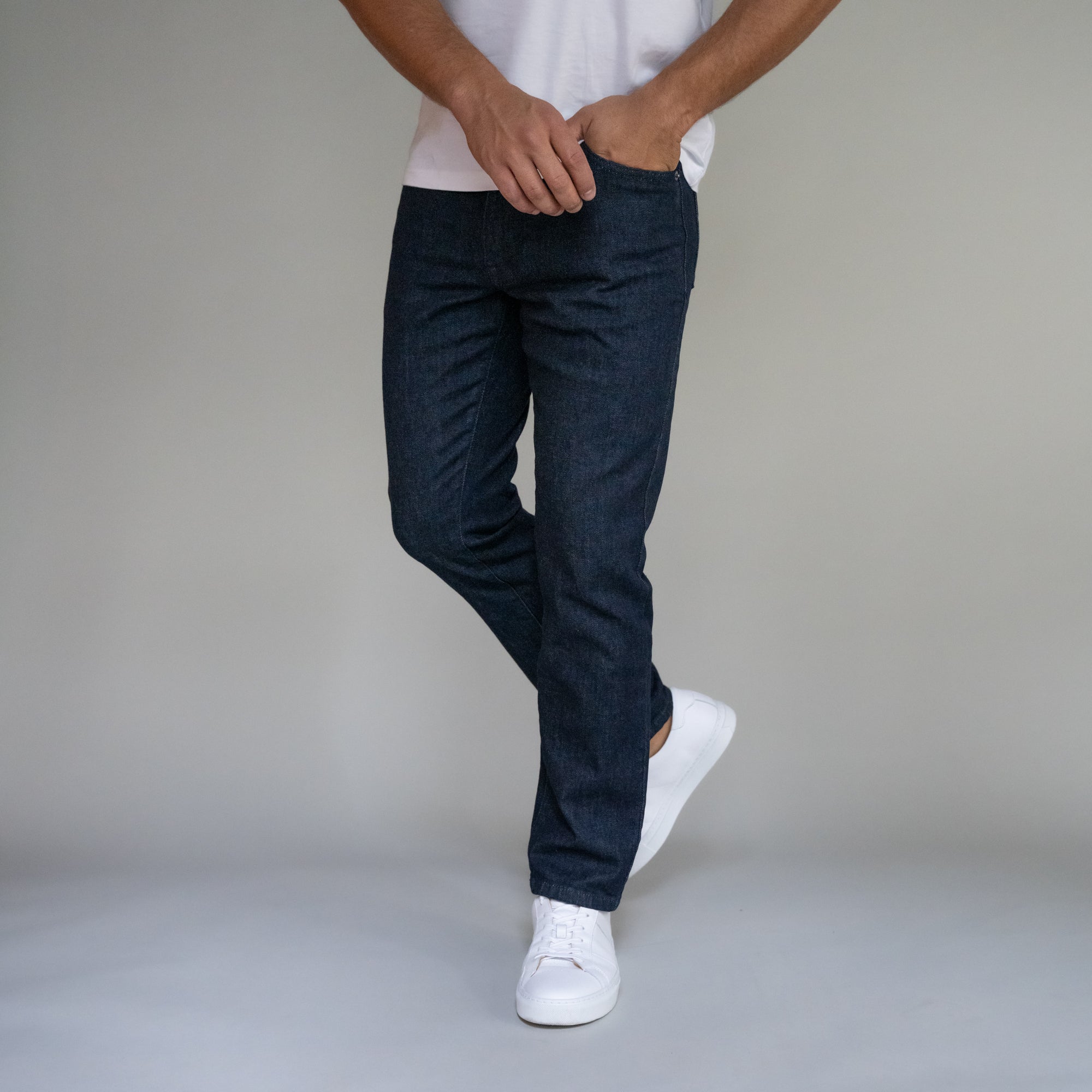 Premium Italian Denim Standard Fit - Indigo Rinse