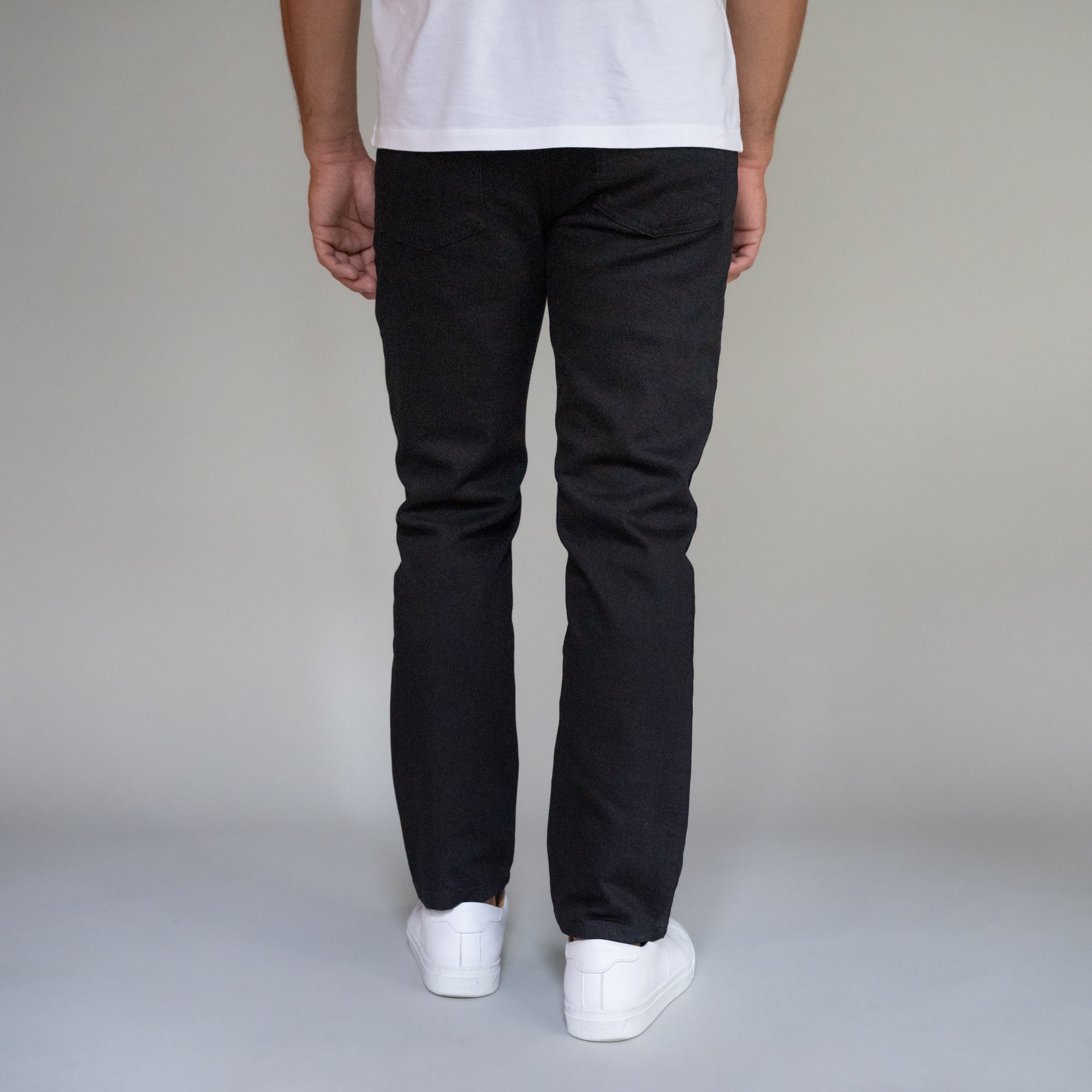 Premium Italian Denim Slim Fit - Black