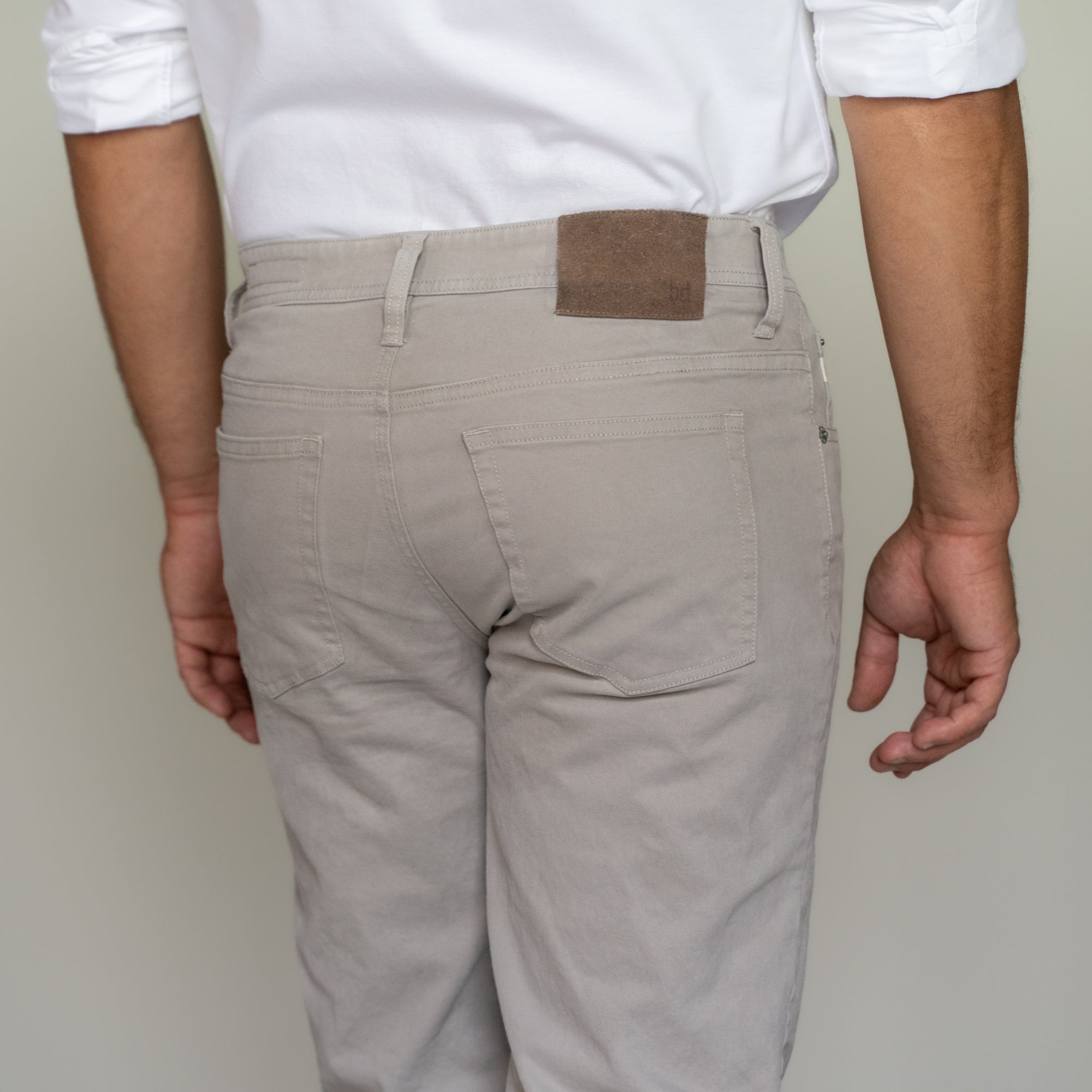 Italian 5-Pocket Pants - Grey