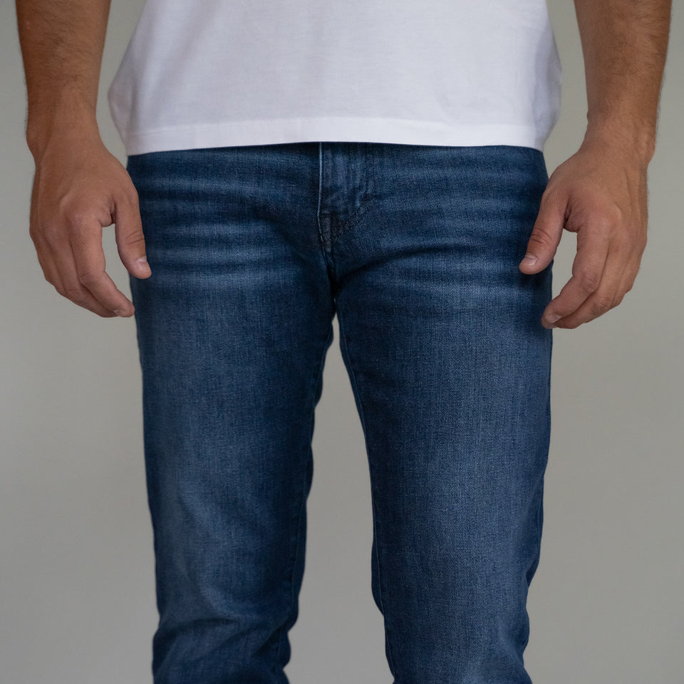 Premium Italian Denim Standard Fit - Dark Vintage Wash